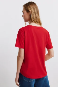 T-shirt de manga curta Snoopy