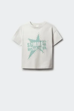 T-shirt de manga curta summer tour menina