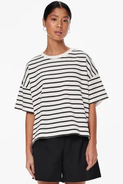T-shirt de riscas