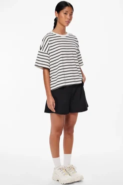 T-shirt de riscas