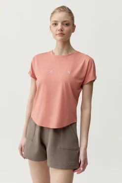 T-shirt desportiva Azami coral