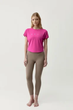 T-shirt desportiva Azami rosa fúcsia