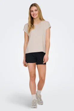 T-shirt desportiva manga curta soft