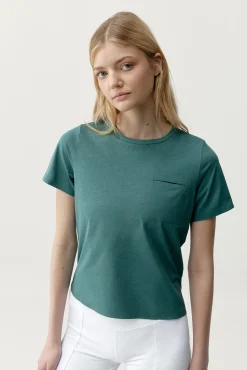 T-shirt desportiva Rosella verde
