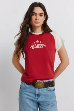T-shirt em algodão 