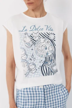 T-shirt estampada