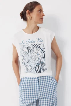T-shirt estampada