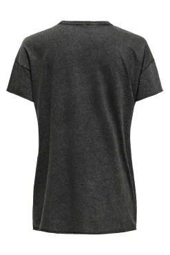 T-shirt estampada de manga curta