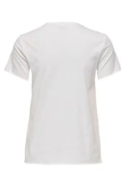 T-shirt estampada de manga curta