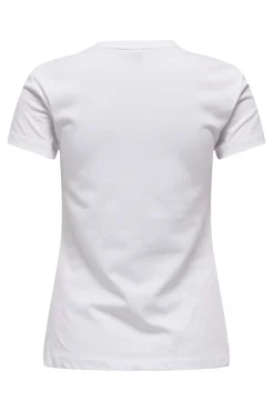 T-shirt estampada de manga curta