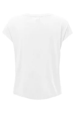 T-shirt estampada manga curta