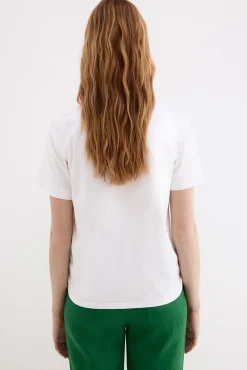 T-shirt estampada na frente