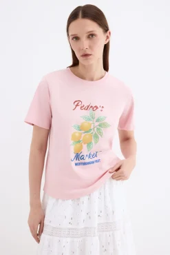T-shirt estampada pedro