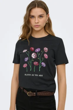 T-shirt estampado frontal