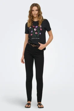 T-shirt estampado frontal