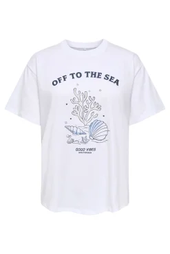 T-shirt estampado frontal