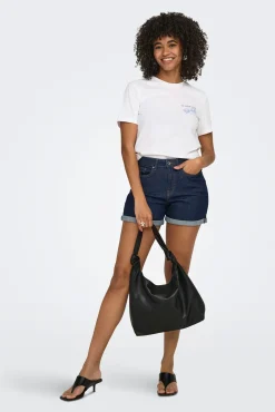 T-shirt estampado nas costas