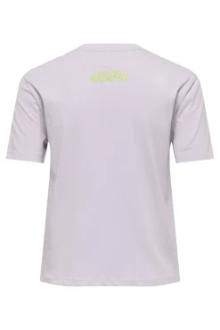 T-shirt estampado nas costas