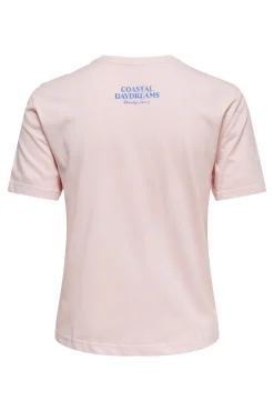 T-shirt estampado nas costas