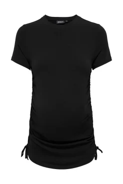 T-shirt franzido maternity