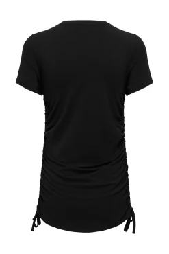 T-shirt franzido maternity