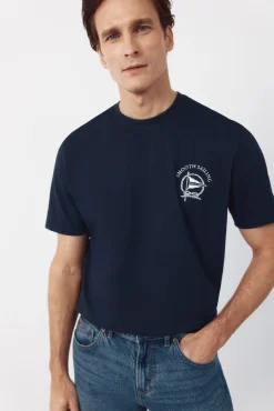 T-shirt gráfica sailing