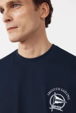 T-shirt gráfica sailing