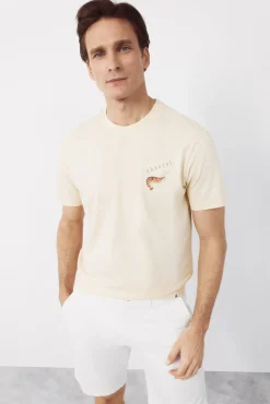 T-shirt gráfica shrimp
