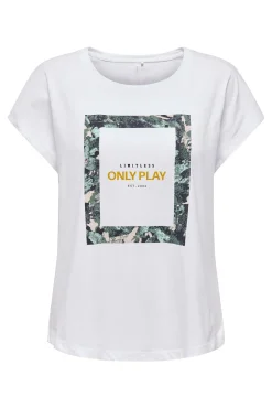 T-shirt manga curta em algodão orgânico