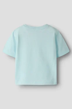 T-shirt manga curta para menina
