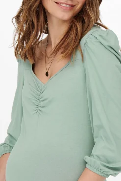 T-shirt manga maternity francesa