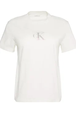 T-Shirt mit glänzendem Kristalldesign