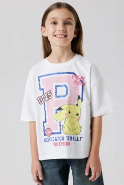 T-shirt Pokemon para menina