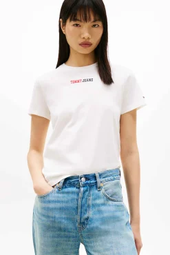 T-shirt regular manga curta