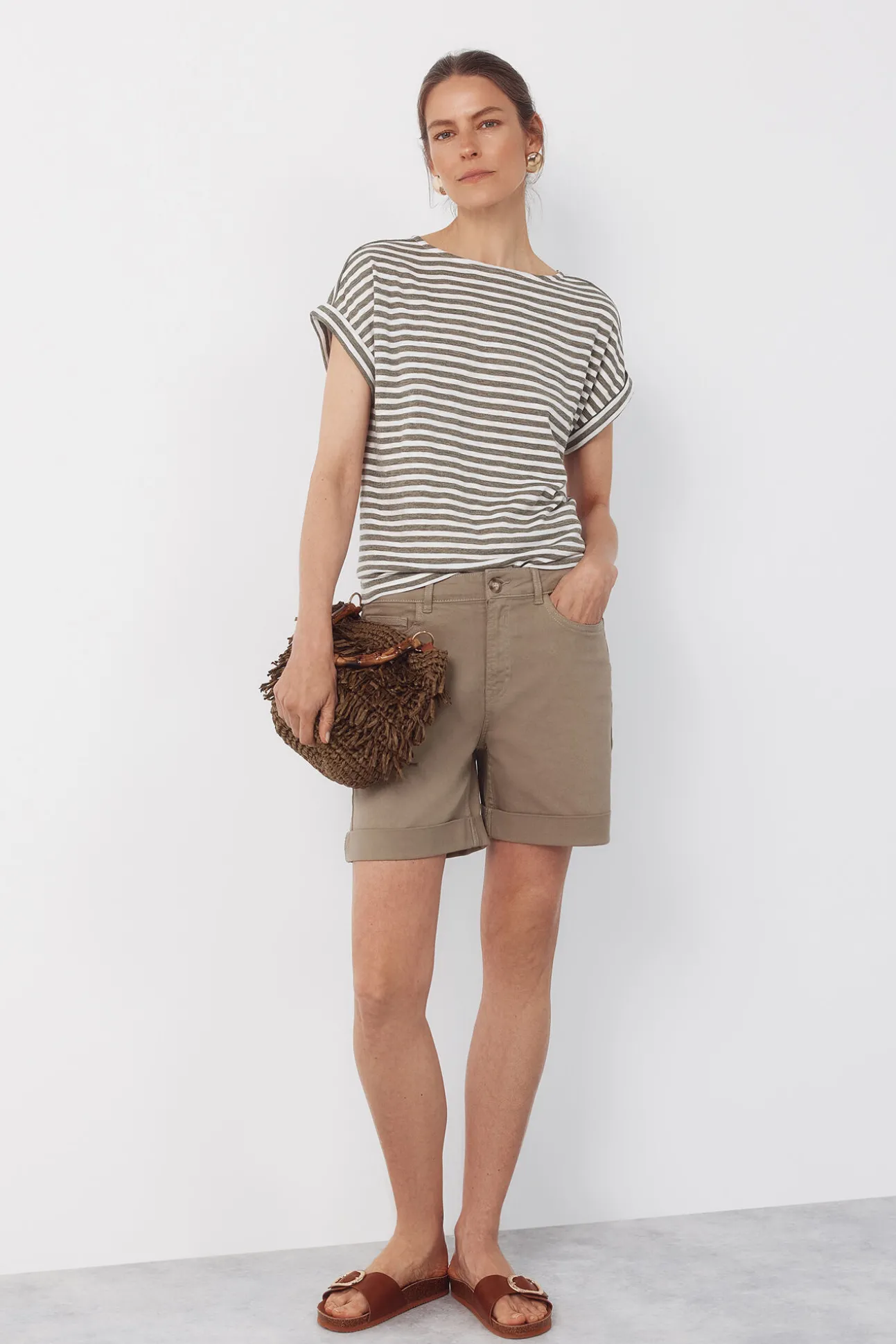 T-shirt riscas