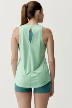 T-shirt Selena desportiva verde menta