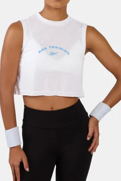 T-shirt sem mangas com gráfico