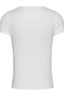 T-shirt slim de manga curta