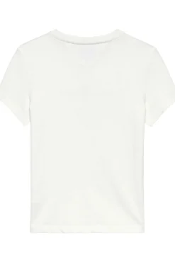 T-shirt slim manga curta