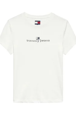 T-shirt slim manga curta
