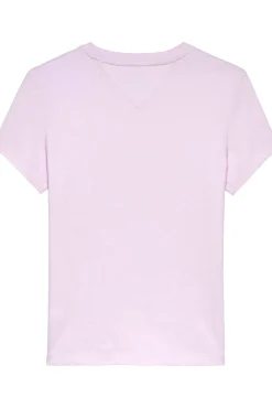 T-shirt slim manga curta