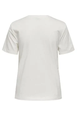 T-shirt texto na frente