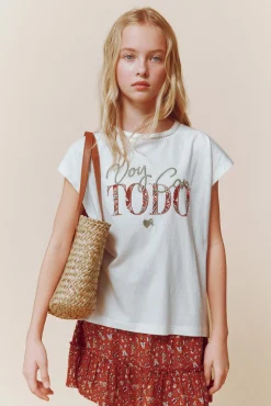 T-shirt "Vou com tudo"