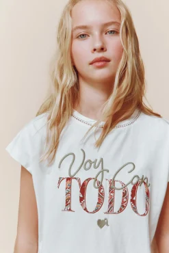 T-shirt "Vou com tudo"