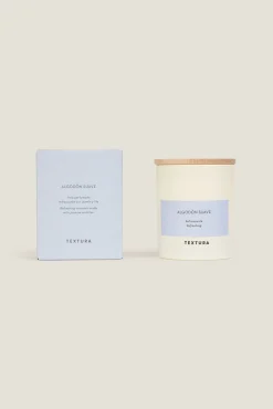 Vela perfumada de algodão macio