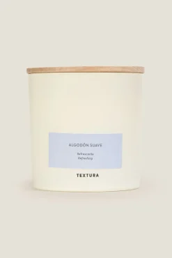 Vela perfumada de algodão macio