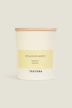 Vela perfumada de jasmim
