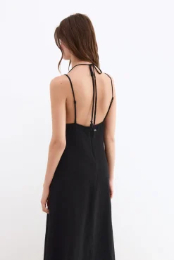 Vestido beachwear em crochet