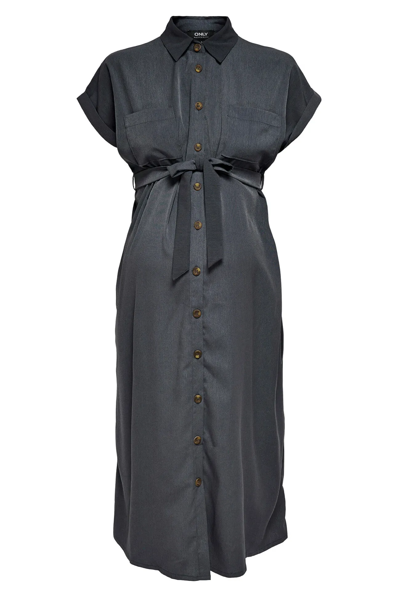 Vestido camisa maternity liso