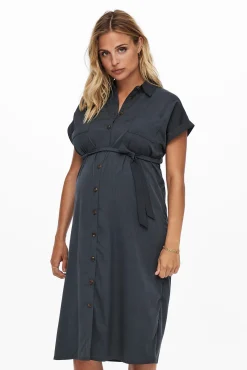 Vestido camisa maternity liso